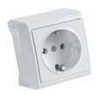 Накладная розетка Thea с заземлением