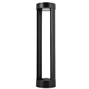 Улично-садовый светильник GAZON LED 9011A-2 15W BLACK 3000K D145x600 (TEKLED) 257-03040
