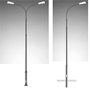 Металлические опоры уличного освещения