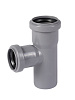 Тройник ПП для внутренней канализации 87° Ду 50х40 OSTENDORF