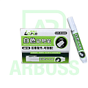 Перманентный маркер LR-8686 белый с пулевидным наконечником 3 мм (10pcs)