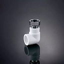 Адаптер с накидной гайкой (угловой) полипропиленовый PP-R «ECOLINE»