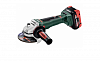 Wb 18 ltx bl 125 quick (аккумуляторная угловая шлифовальная машина)