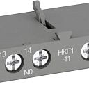Вспомогат контакт блок HKF1-11, 1НO+1НЗ, фронтальный, для автом MS116