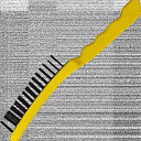 Щётка проволочная жёлтая