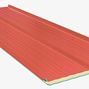 Кровельная сэндвич-панель с пенополиизоциануратом, ширина 1200 мм, толщина 50 мм, 0.5/0.5, Drap