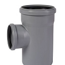 Тройник ПП для внутренней канализации 87° Ду 160х110 OSTENDORF