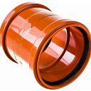 Муфта двойная ПВХ наруж. канал. Ду 250 OSTENDORF