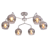 Люстра 8788-6 6xE27 WHITE+CHROME (TEKLED) 159-17991
