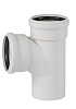 Тройник ПП для внутренней канализации Skolan SKEA 87° Ду 110х110 OSTENDORF