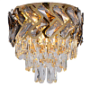 Люстра Crystal 3xE14 GOLD 300x290мм (TEKLED) 159-18108