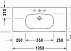 Раковина D-CODE 1050x480mm