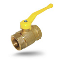 Кран шаровой муфтовый латунный DN-20, PN-2,5 Мпа, вода/газ (Узбекистан)