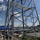 Усиленные строительные леса оцинкованные, D40 мм толщина стенки 2.5 мм