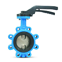 Межфланцевый дисковый затвор с резьбовыми проушинами DN 40 - 600. PN 16 3600