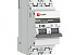 Автоматический выключатель 2P 40А (C) 4,5kA ВА 47-63 EKF PROxima