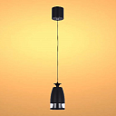 Светильник подвесной LED PL6511S, 7W, черный, 3000K (TEKLED), артикул 150-19080