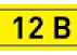 Наклейка «12 В» EKF PROxima
