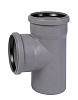 Тройник ПП для внутренней канализации 87° Ду 125х125 OSTENDORF
