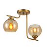 Люстра 52016 2xE27 CHAMPAGNE+GOLD (TEKAVIZE) 159-17626