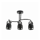 Светильник потолочный SD21434/3, 50W, GU10x3, черный, артикул 172-03106