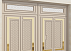 Металлические ворота, модель 1