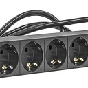 Блок электрических розеток на 9 гнезд SNR-PDU-09S-1