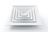 Квадратный потолочный диффузор РАД