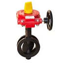 Клапан-бабочка переключателя контроля Ayvaz/300PSI/рифленый / 8"