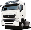 Тягач Howo-T7H 480 4x2 дизельный, ретардер (1 мост, пневмоподвеска)