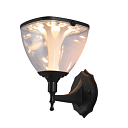 Светильник садово-парковый на солнечной батарее SOLAR Powered Sconce Wall Lamp BLACK 6500K+3000K (TEKLED) 252-03500