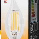 Лампа светодиодная филамент "DEKOR" "TESS" C35 4 Вт E27  2700K