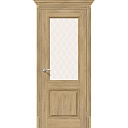 Межкомнатная дверь Классико-33 Organic Oak White Crystal