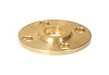 Фланец латунный D_нар.: 25-220 мм, D_внутр.: 60-80 мм, Марка: Л90, Спосб. произв.: резьбовой