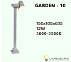Садово-парковый светодиодный светильник “GARDEN-10” 12Вт IP65