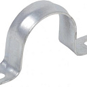 Скоба металлическая двухлапковая d31-32мм