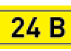 Наклейка «24 В» EKF PROxima