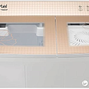 Полуавтоматическая стиральная машина Artel-TG 60 F. Светло-коричневый. 6 Кг.  