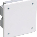 Коробка КМ41021 распаячная 92х92x45мм для полых стен (с саморезами, метал. лапки, с крышкой )(126 шт)