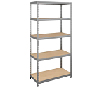 Стеллаж SBL 180KD/90x40/5 оцинкованный