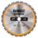 Пильный диск по дереву с гвоздями DEWALT, DT1958-QZ, 305 x 30 мм, 24 зубов