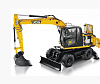 Колесный экскаватор JS 145W