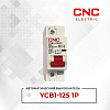 Автоматические выключатели YCB1-125 1P