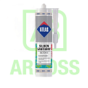 Герметик Atlas Silikon Sanitarinis Silton S 202 280 мл