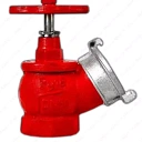 Пожарный рукавной вентиль КПЛ — кран угловой 50 (латунь) Россия
