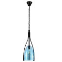 Люстра R4060 E27 Blue Glass D215xH280 (TEKLED) 159-18129
