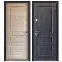 Двери Черный шелк "Бульдорс 25", дуб графит