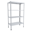 Стеллаж ЭКОНОМ СКК-10/4 ЭЦК-С 1000х400х1850(1870) мм (полки нерж. каркас
оцинк.)
