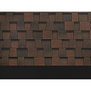 Ламинированная черепица Деке Серия Dragon Standard - темно-коричневый