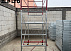 Строительные леса на колёсах с паддоном для фасадных внутренних работ